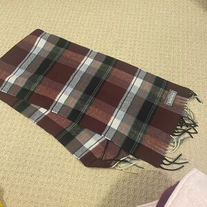 Eaton birkdale unisex checked scarf